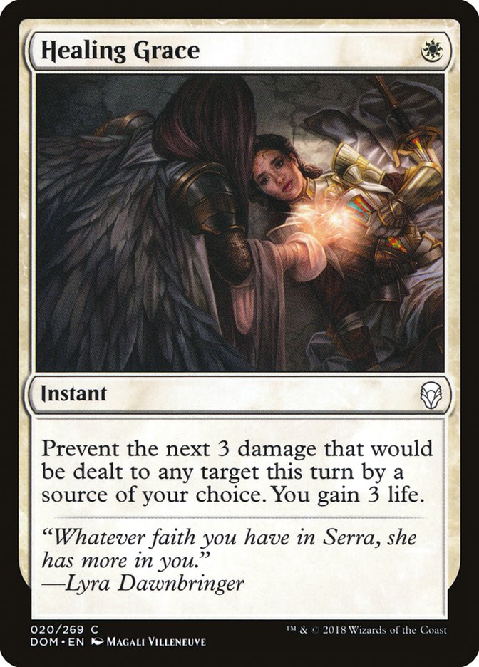 Healing Grace 20/269 (Dominaria)  | Chromatic Games