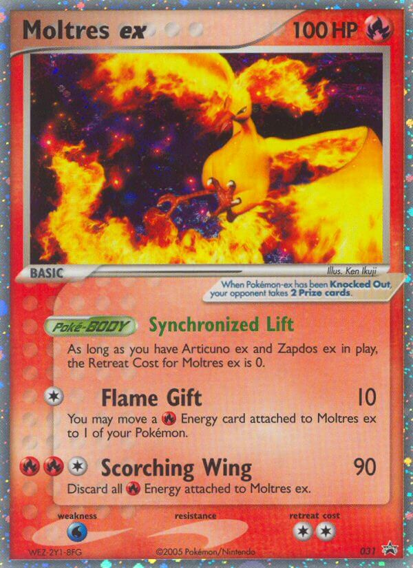 Moltres ex (031) [Nintendo: Black Star Promos] | Chromatic Games