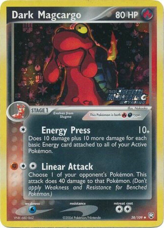 Dark Magcargo (38/109) (Stamped) [EX: Team Rocket Returns] | Chromatic Games