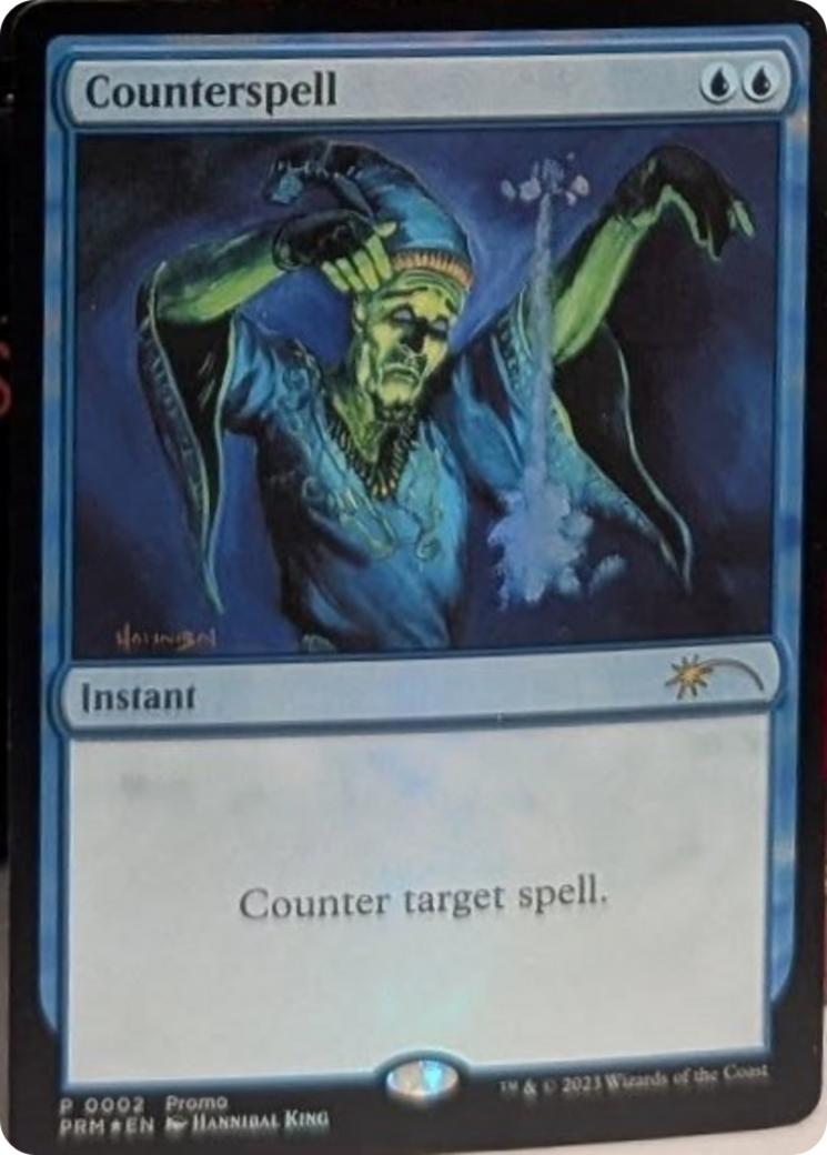 Counterspell (Graphic Novel Insert) [Media Promos] | Chromatic Games
