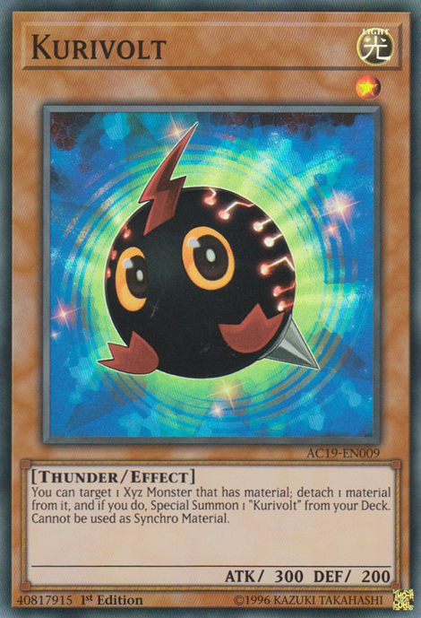 Kurivolt [AC19-EN009] Super Rare | Chromatic Games