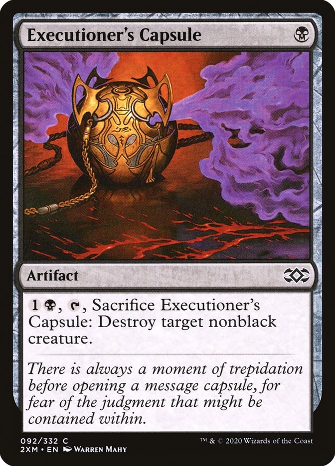 Executioner's Capsule 92/332 (Double Masters)  | Chromatic Games