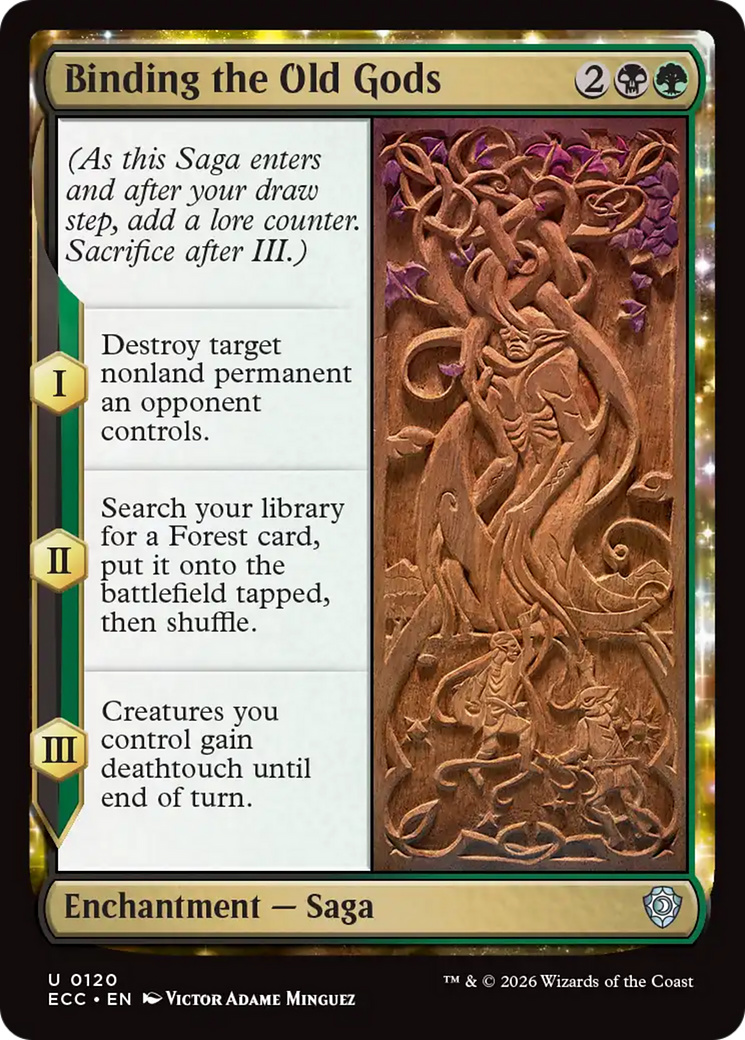 Binding the Old Gods [Lorwyn Eclipsed Commander] | Chromatic Games