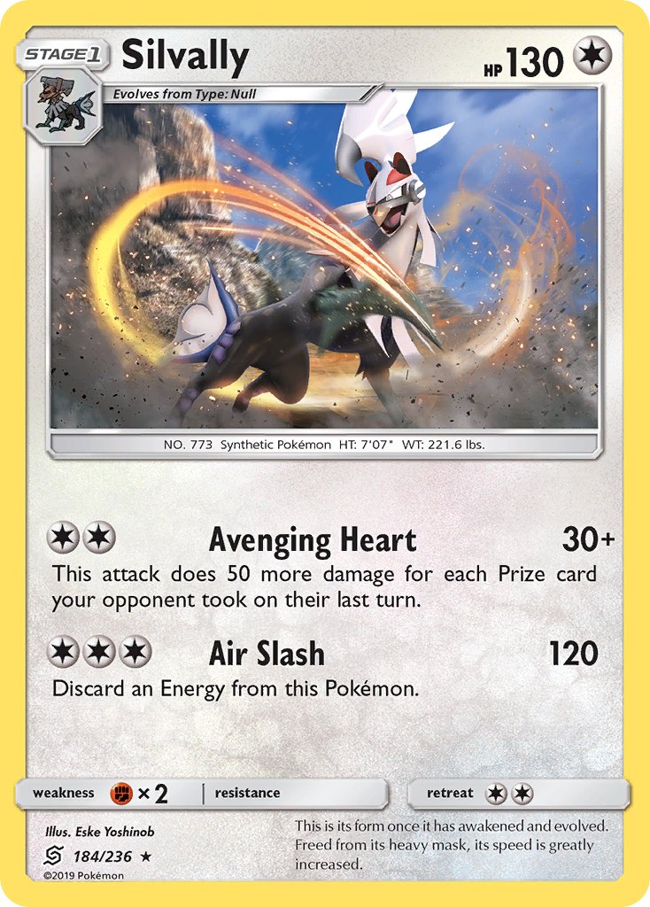 Silvally (184/236) (Theme Deck Exclusive) [Sun & Moon: Unified Minds] | Chromatic Games