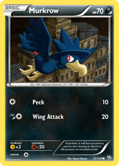 Murkrow (72/124) [Black & White: Dragons Exalted] | Chromatic Games