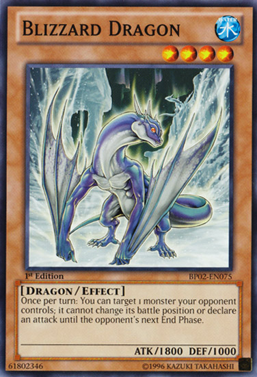 Blizzard Dragon [BP02-EN075] Mosaic Rare | Chromatic Games