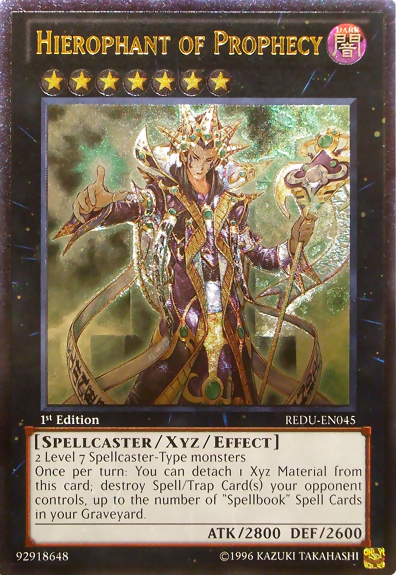 Hierophant of Prophecy [REDU-EN045] Ultimate Rare | Chromatic Games