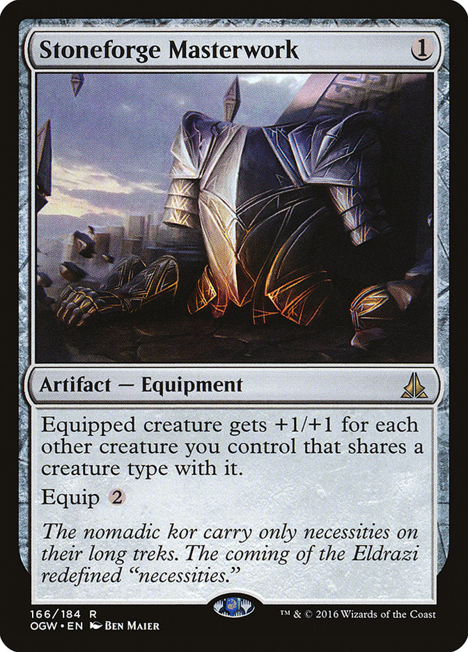 Stoneforge Masterwork 166/184 (Oath of the Gatewatch)  | Chromatic Games