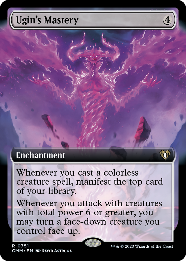Ugin's Mastery (Extended Art) [Commander Masters] | Chromatic Games