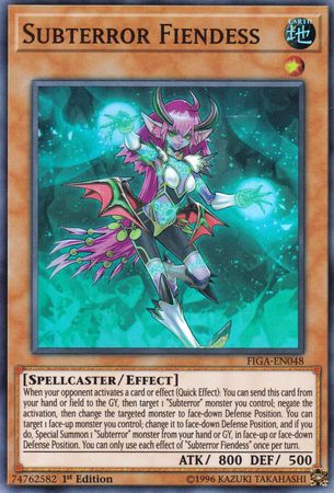 Subterror Fiendess [FIGA-EN048] Super Rare | Chromatic Games
