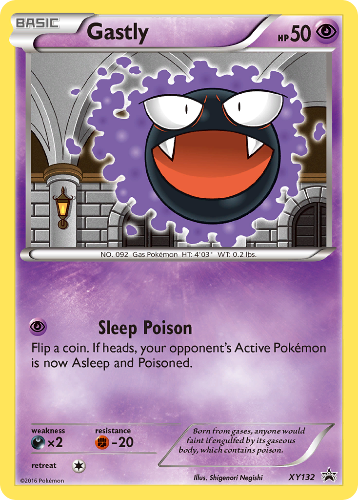 Gastly (XY132) [XY: Black Star Promos] | Chromatic Games