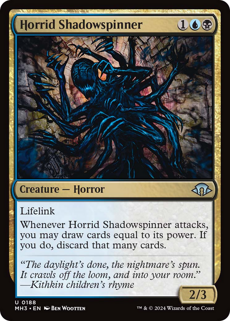 Horrid Shadowspinner [Modern Horizons 3] | Chromatic Games