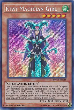 Kiwi Magician Girl [MVP1-ENS16] Secret Rare | Chromatic Games