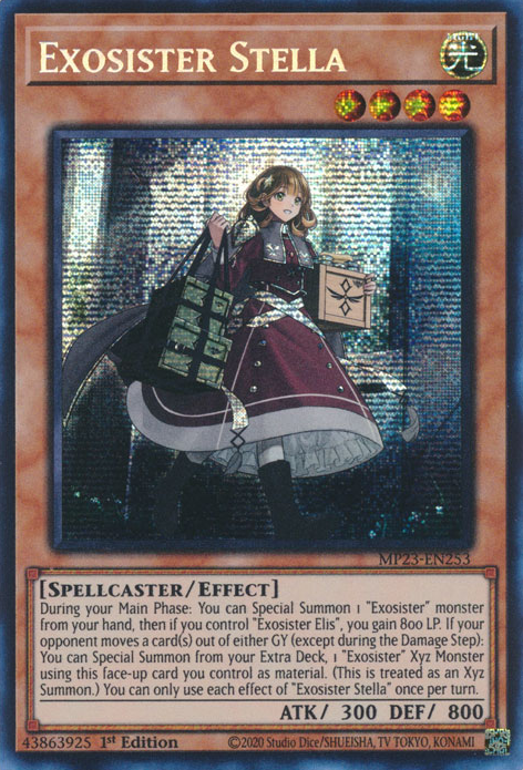 Exosister Stella [MP23-EN253] Prismatic Secret Rare | Chromatic Games