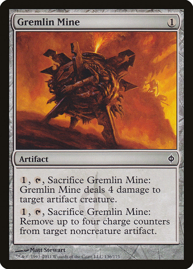 Gremlin Mine 136/175 (New Phyrexia)  | Chromatic Games
