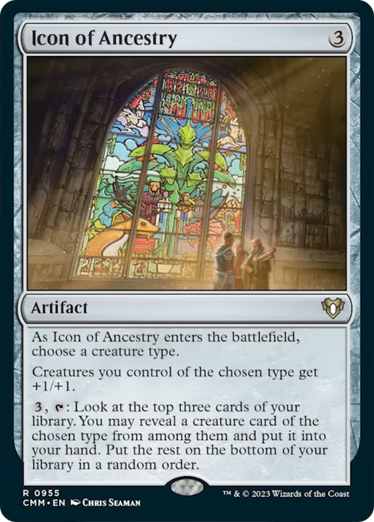 Icon of Ancestry [Commander Masters] | Chromatic Games