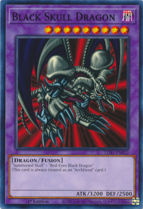 Black Skull Dragon [LDS1-EN012] Common | Chromatic Games