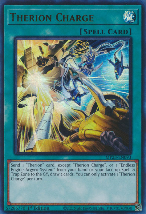Therion Charge [MP23-EN093] Ultra Rare | Chromatic Games
