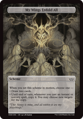 My Wings Enfold All (Full Art) [Duskmourn: Archenemy] | Chromatic Games