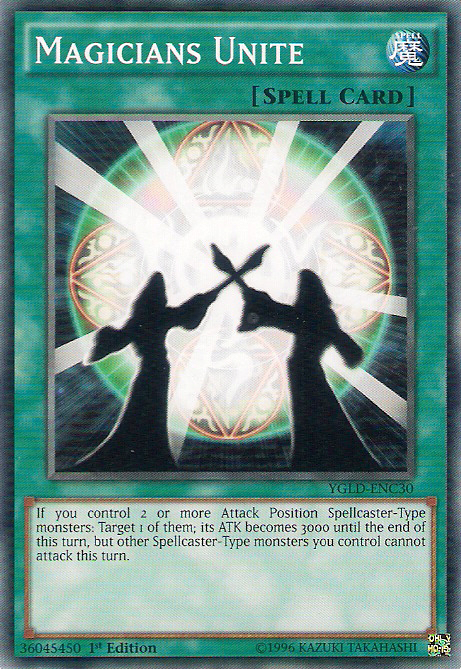 Magicians Unite [YGLD-ENC30] Common | Chromatic Games