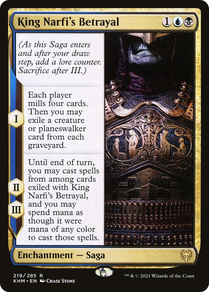 King Narfi's Betrayal 219 (Kaldheim)  | Chromatic Games