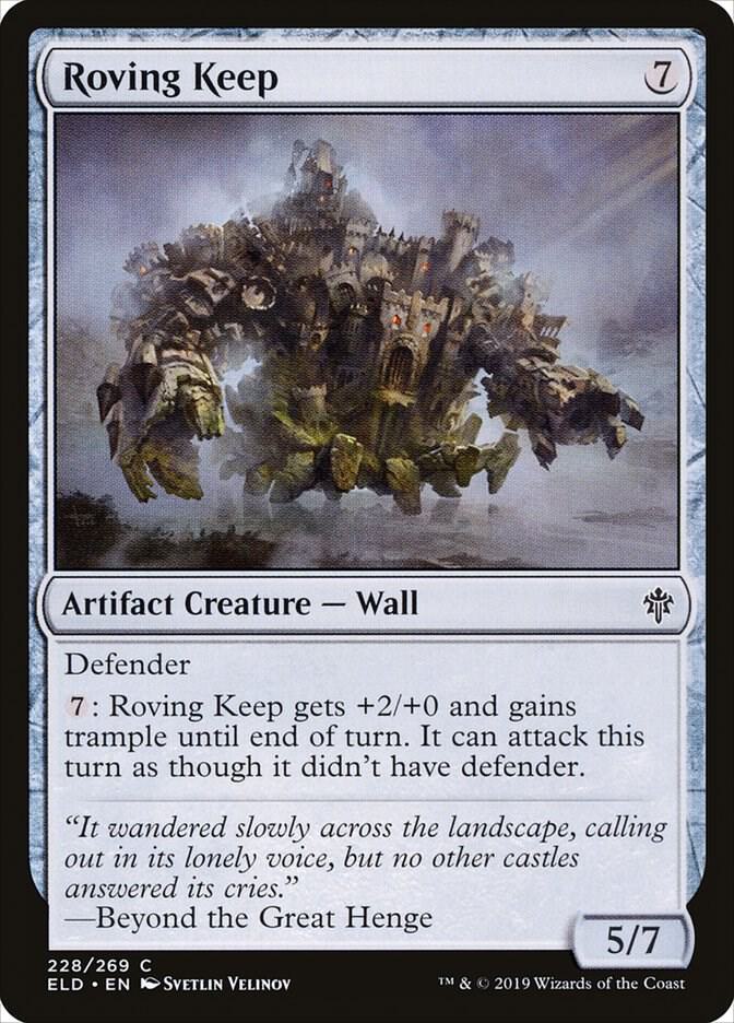 Roving Keep 228/269 (Throne of Eldraine)  - Foil | Chromatic Games