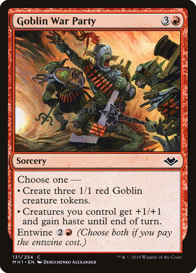 Goblin War Party [Modern Horizons] | Chromatic Games