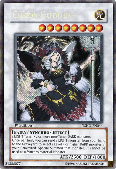Chaos Goddess [TSHD-EN044] Secret Rare | Chromatic Games