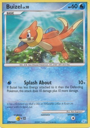 Buizel (1/12) [Diamond & Pearl: Trainer Kit - Manaphy] | Chromatic Games