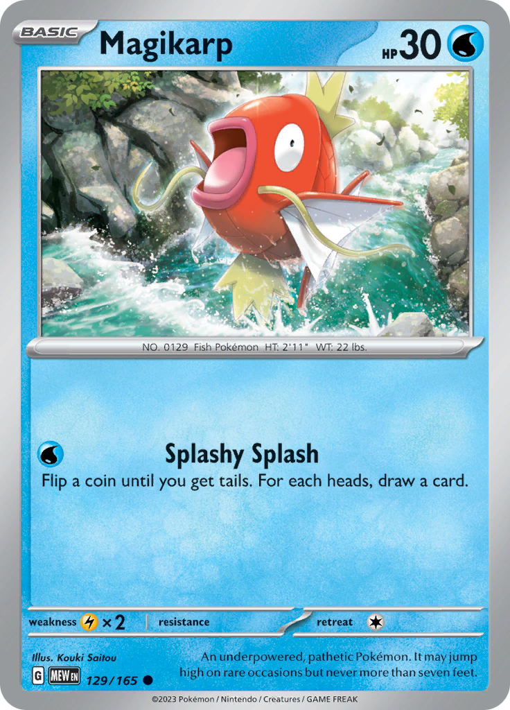 Magikarp (129/165) [Scarlet & Violet: 151] | Chromatic Games