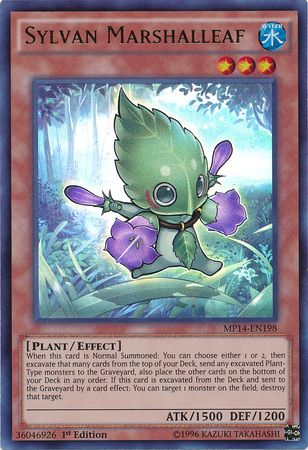 Sylvan Marshalleaf [MP14-EN198] Ultra Rare | Chromatic Games