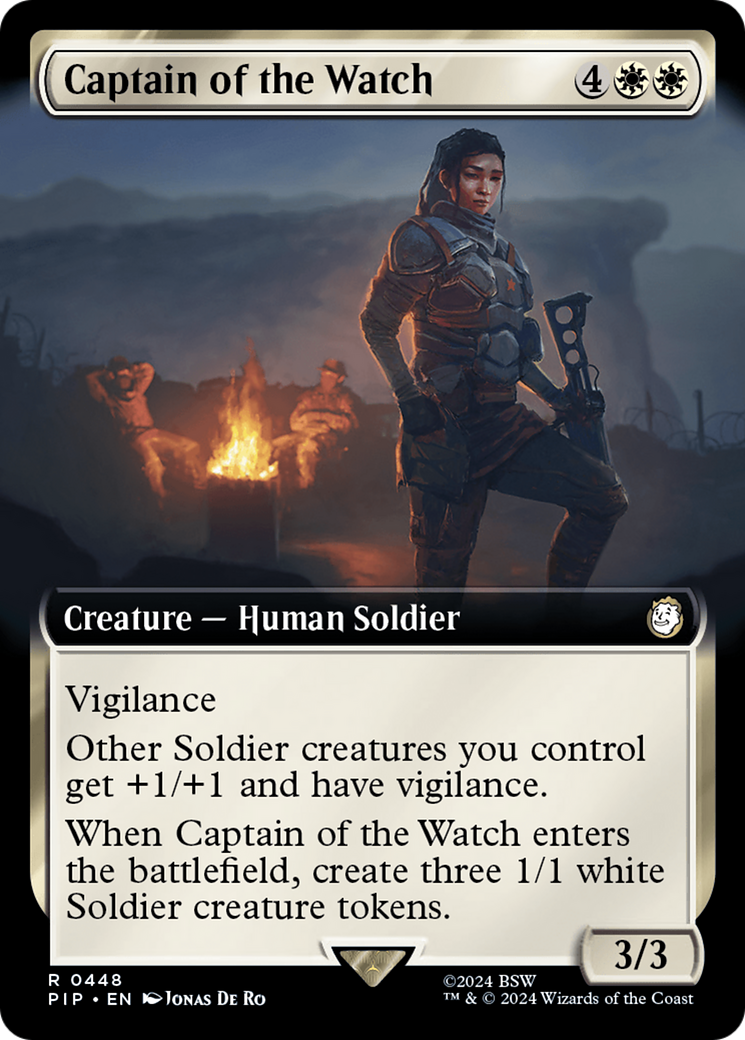 Captain of the Watch (Extended Art) [Fallout] | Chromatic Games