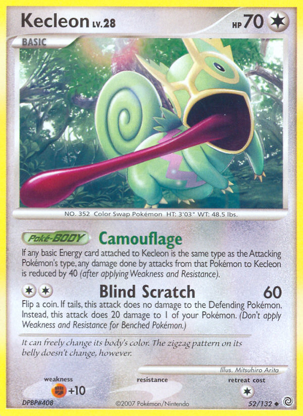 Kecleon (52/132) [Diamond & Pearl: Secret Wonders] | Chromatic Games