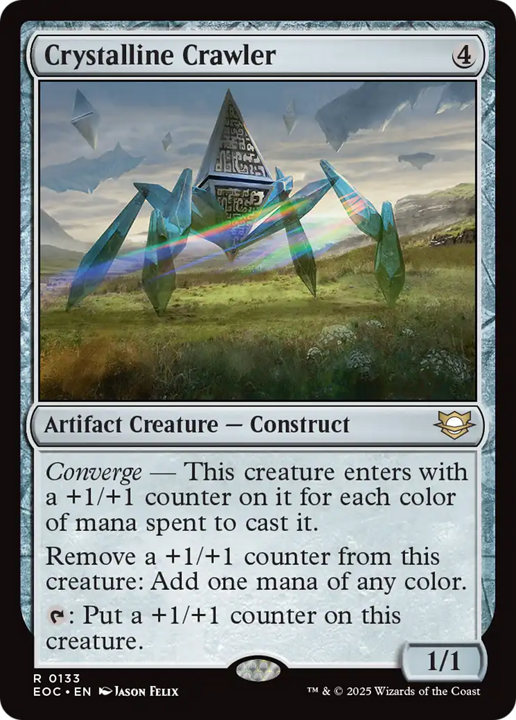 Crystalline Crawler [Edge of Eternities Commander] | Chromatic Games