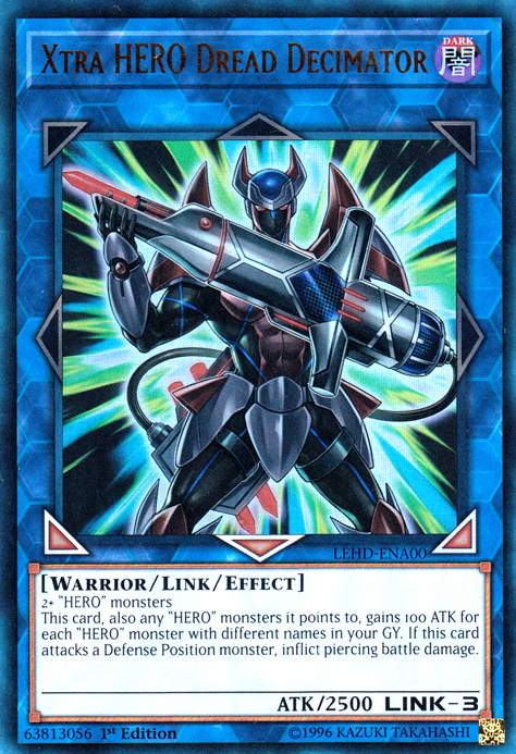 Xtra Hero Dread Decimator [LEHD-ENA00] Ultra Rare | Chromatic Games