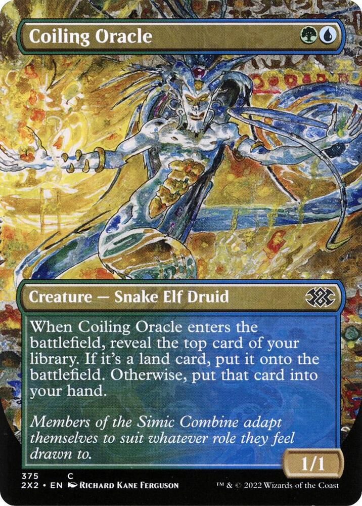 Coiling Oracle 375 (Double Masters 2022)  - Foil | Chromatic Games