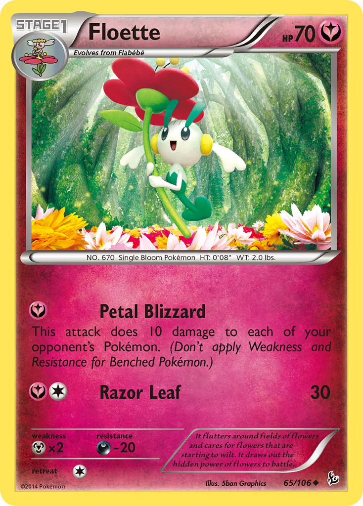 Floette (65/106) [XY: Flashfire] | Chromatic Games