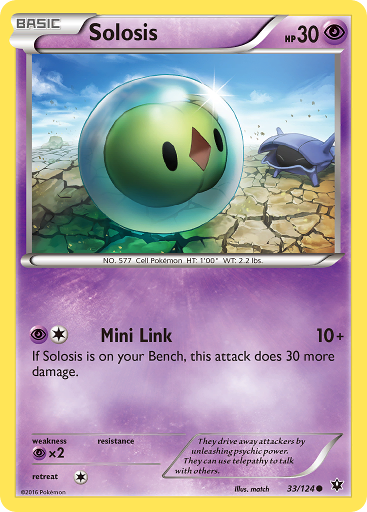 Solosis (33/124) [XY: Fates Collide] | Chromatic Games