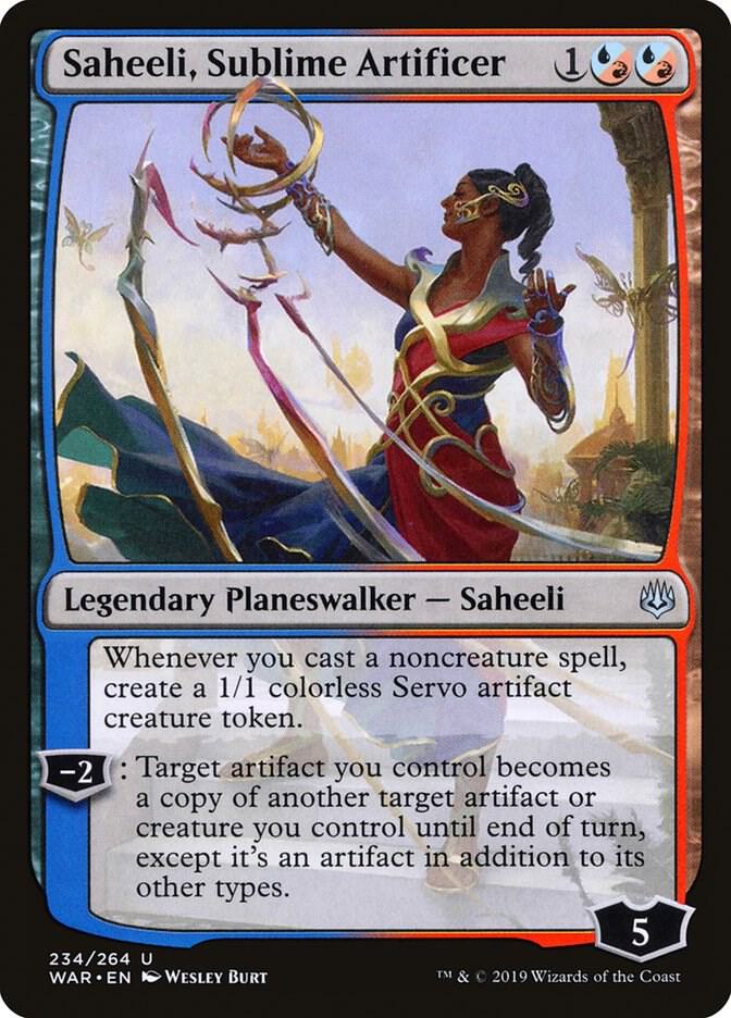 Saheeli, Sublime Artificer 234/264 (War of the Spark)  | Chromatic Games