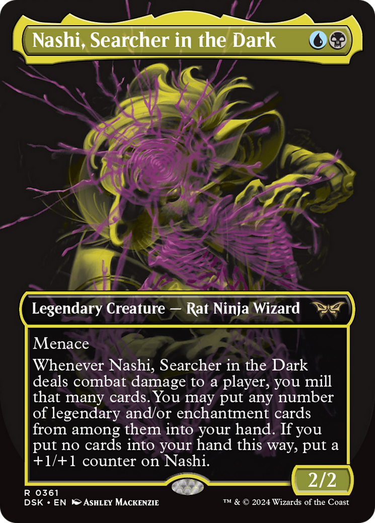 Nashi, Searcher in the Dark (Showcase) [Duskmourn: House of Horror] | Chromatic Games