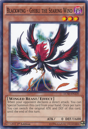 Blackwing - Ghibli the Searing Wind [LC5D-EN120] Common | Chromatic Games