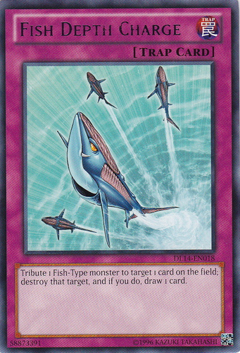 Fish Depth Charge (Blue) [DL14-EN018] Rare | Chromatic Games