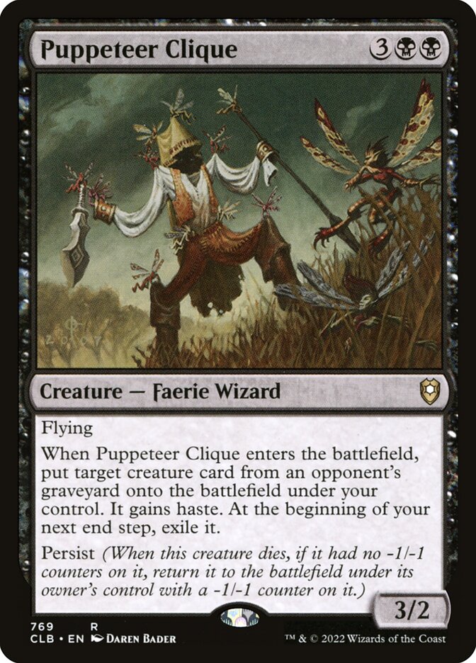 Puppeteer Clique 769 (Commander Legends: Battle for Baldur's Gate)  | Chromatic Games