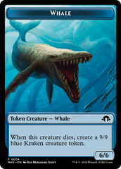 Whale // Energy Reserve Double-Sided Token [Modern Horizons 3 Tokens] | Chromatic Games