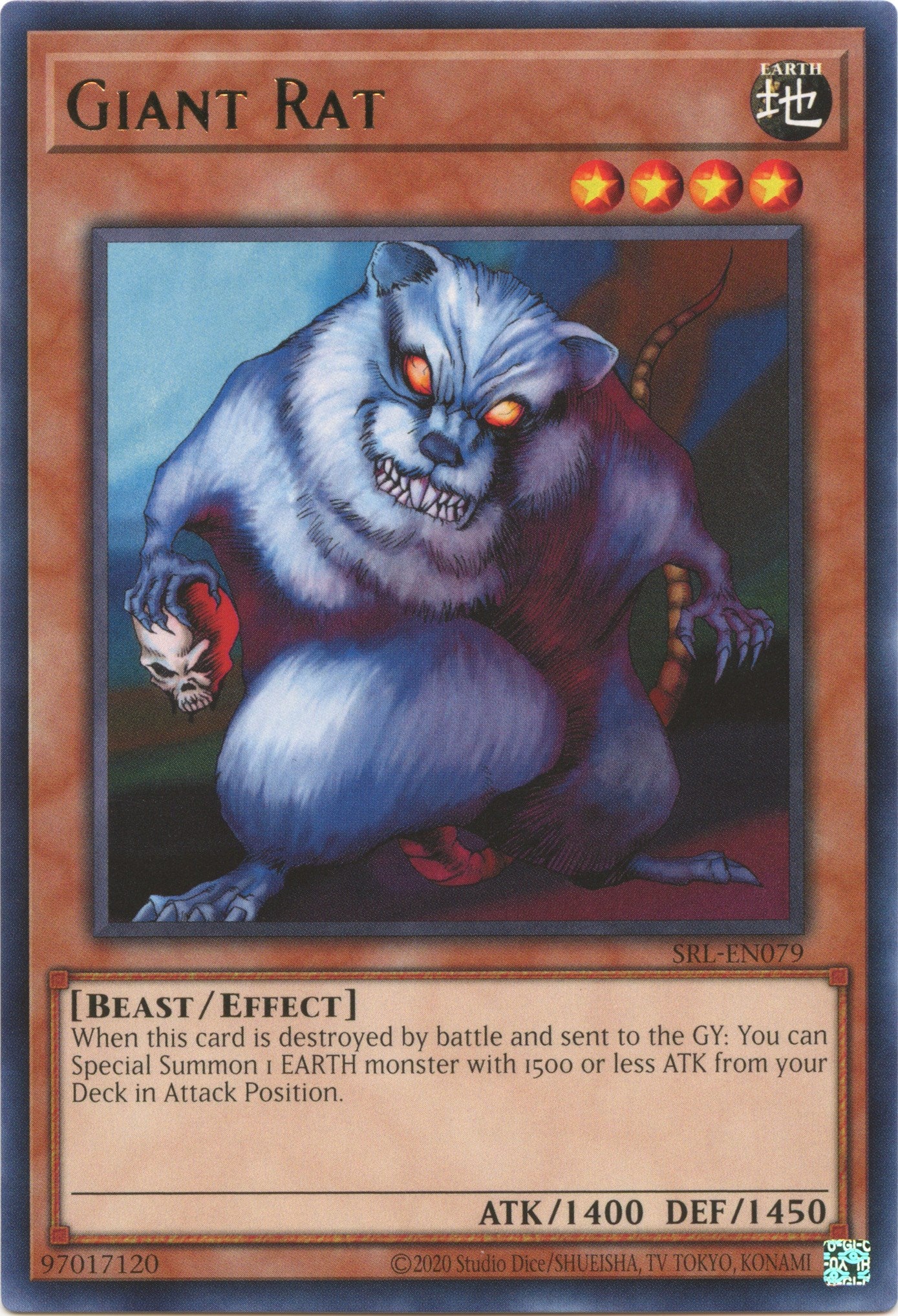 Giant Rat (25th Anniversary) [SRL-EN079] Rare | Chromatic Games