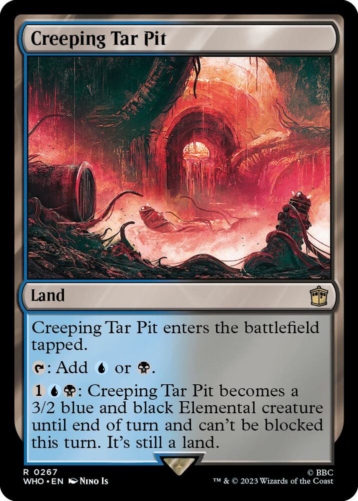 Creeping Tar Pit 267/331 (Universes Beyond: Doctor Who)  | Chromatic Games