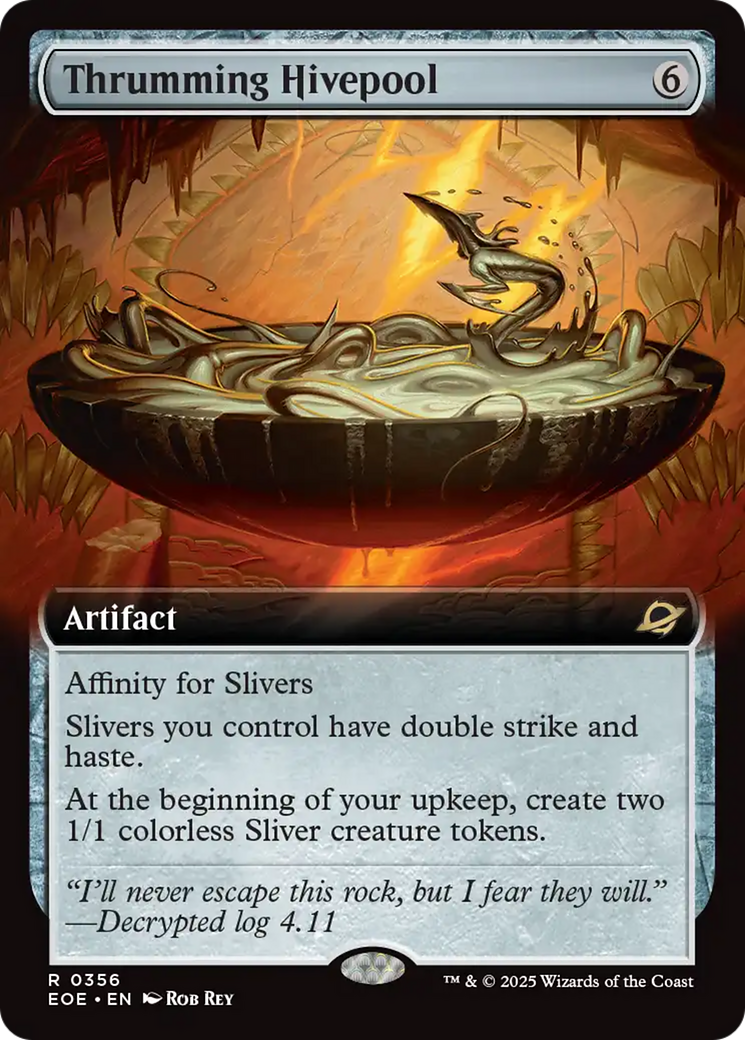 Thrumming Hivepool (Extended Art) [Edge of Eternities] | Chromatic Games