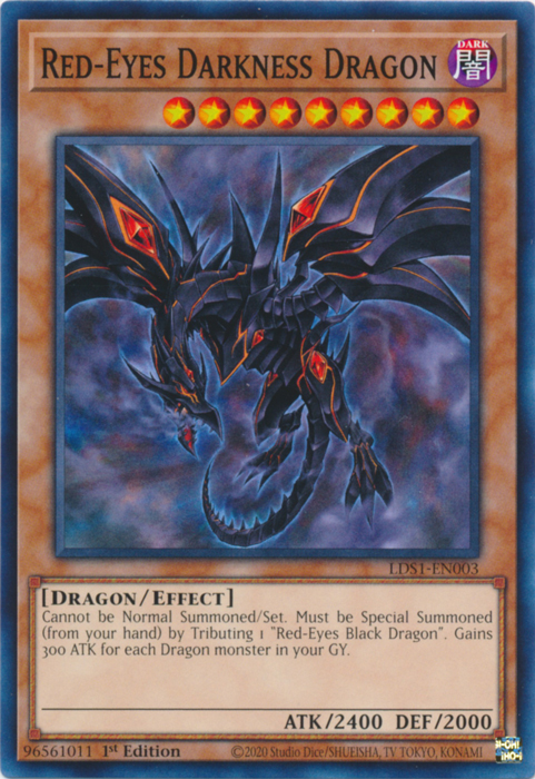 Red-Eyes Darkness Dragon [LDS1-EN003] Common | Chromatic Games