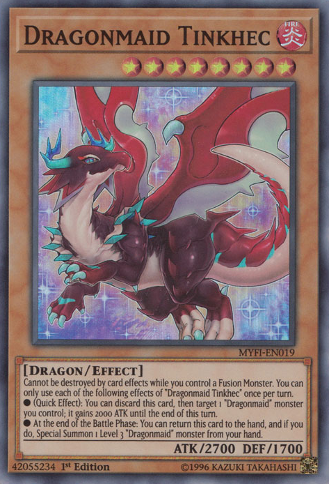 Dragonmaid Tinkhec [MYFI-EN019] Super Rare | Chromatic Games