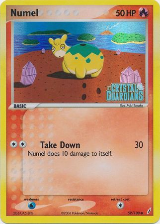 Numel (59/100) (Stamped) [EX: Crystal Guardians] | Chromatic Games